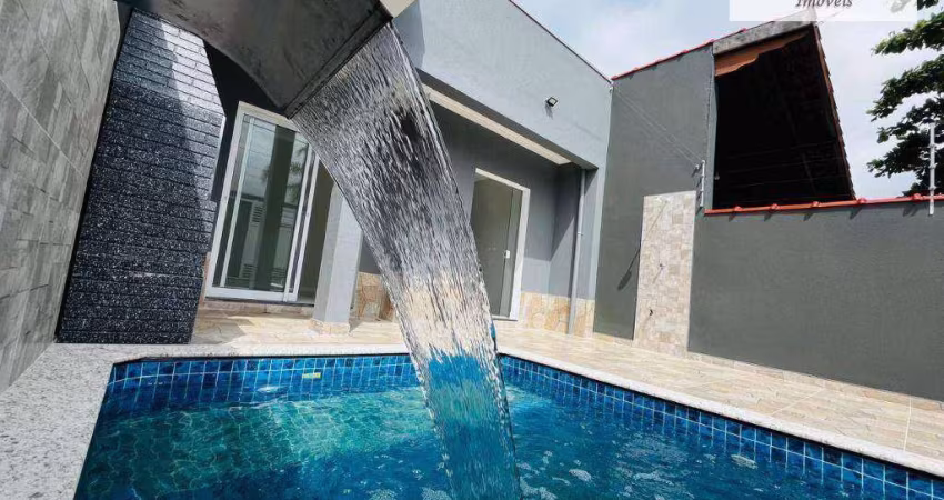 Casa com 2 dormitórios à venda, 65 m² por R$ 420.000,00 - Mar e Sol - Mongaguá/SP
