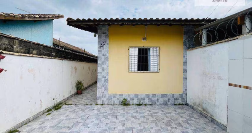 Casa com 2 dormitórios à venda, 60 m² por R$ 210.000,00 - Jardim Leonor - Mongaguá/SP