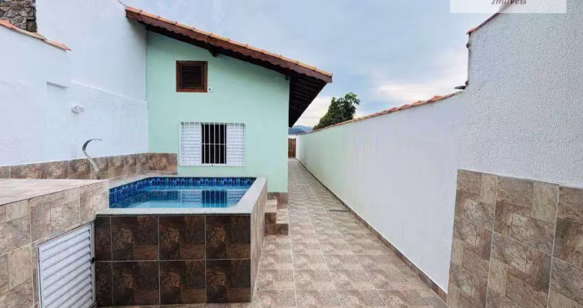 Casa com piscina na praia de mongagua  por apenas r$258.000,00