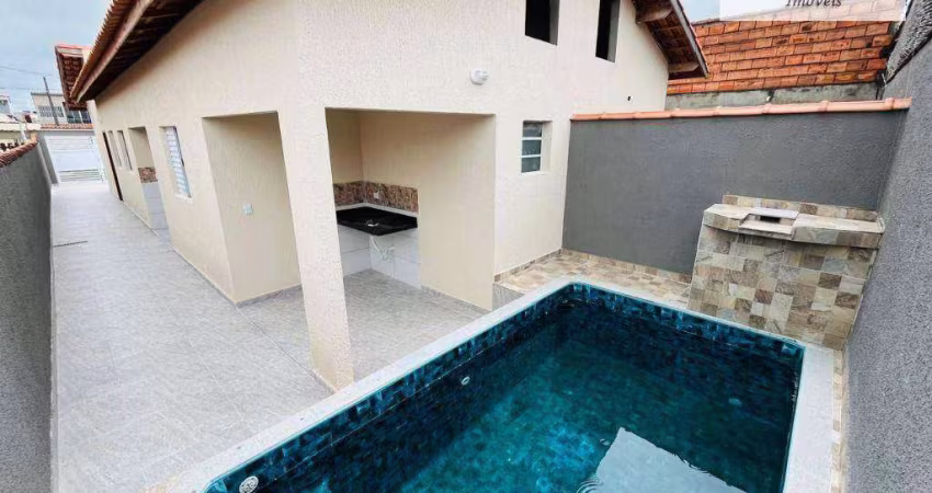 Casa com 2 dormitórios à venda, 59 m² por R$ 320.000,00 - Estância Balneária Tupy - Itanhaém/SP