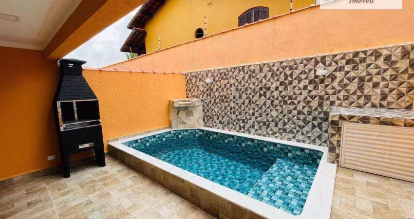 Sobrado com 2 dormitórios à venda, 76 m² por R$ 359.000,00 - Cibratel II - Itanhaém/SP