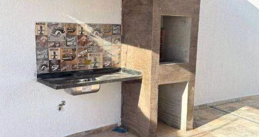 Casa Nova com 2 dormitórios à venda, 75 m² por R$ 389.000 - Balneário Jardim de Itanhaém (F/Grandesp) - Itanhaém/SP