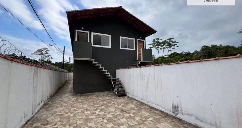 Sobrado com 2 dormitórios à venda, 75 m² por R$ 180.000,00 - Parque Jequitiba - Itanhaém/SP