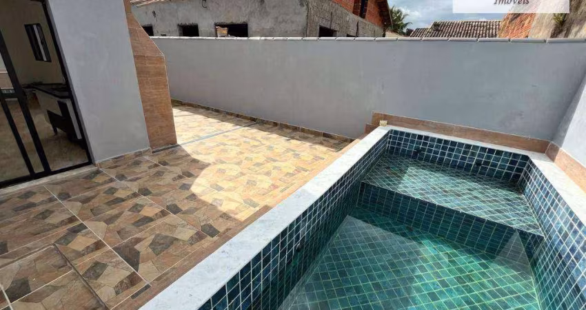 Casa com 2 dormitórios à venda, 65 m² por R$ 369.900 - Balneário Jardim de Itanhaém (F/Grandesp) - Itanhaém/SP