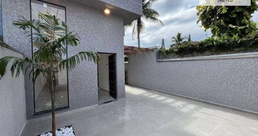 Casa com 2 dormitórios à venda, 86 m² por r$ 460.000,00 - jardim grandesp - itanhaém/sp