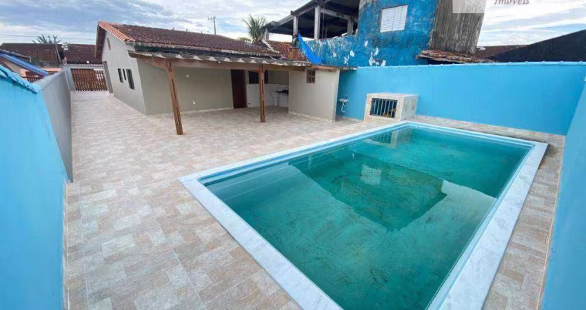 Casa com 2 Quartos à venda, 127 m² por R$ 430.000 - Balneário Flórida Mirim - Mongaguá/SP