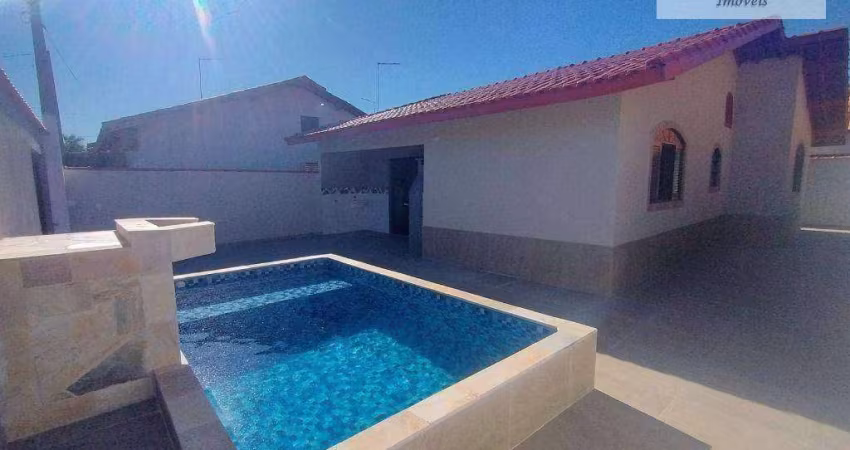 Casa com 2 dormitórios à venda, 89 m² por R$ 349.900 - Jardim Santana - Mongaguá/SP