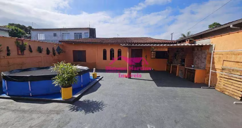 Casa com 2 dormitórios à venda, 128 m² por r$ 360.000 - jardim praia grande - mongaguá/sp