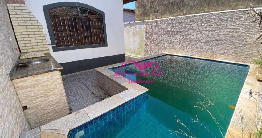 Casa barata com piscina na praia de itanhaém á venda