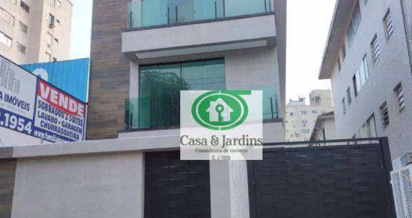Sobrados em Villagio 02 suites - Campo Grande - Santos