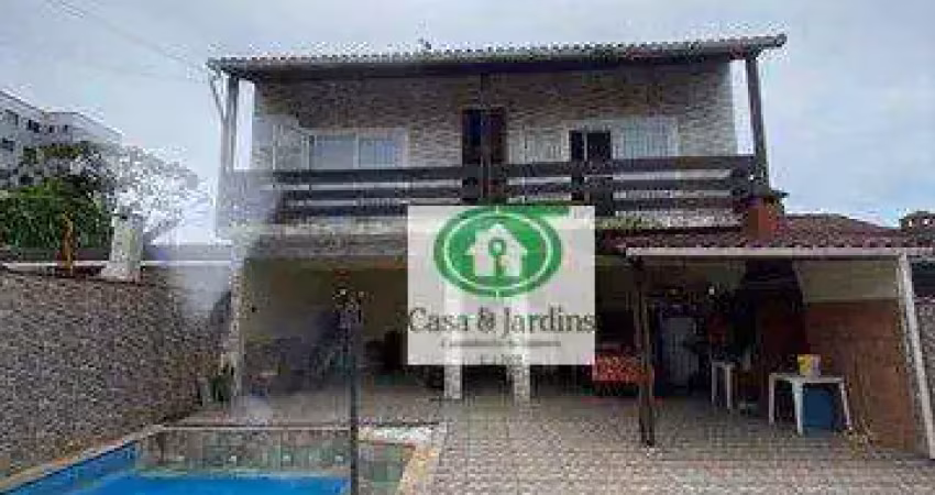 Casa com 6 dormitórios à venda, 400 m² por R$ 1.200.000,00 - Solemar - Praia Grande/SP