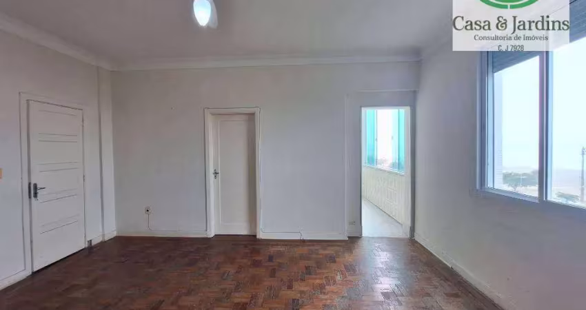 Apartamento  3 dormitórios à venda, 110 m² por r$ 800.000 - josé menino - santos/sp