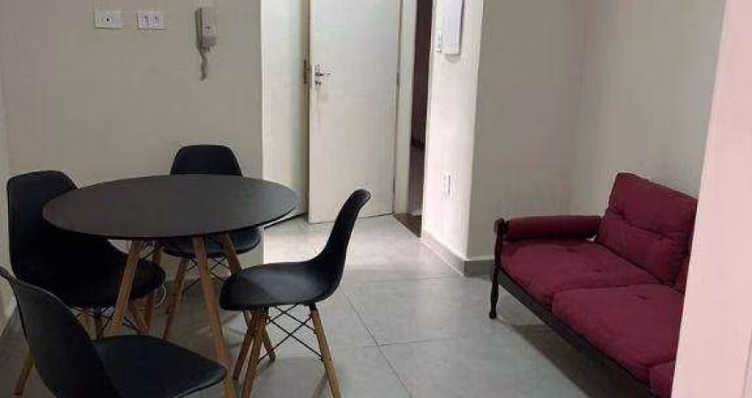 Apartamento 02 dormitórios  na Avenida da Praia do Gonzaga  - Santos