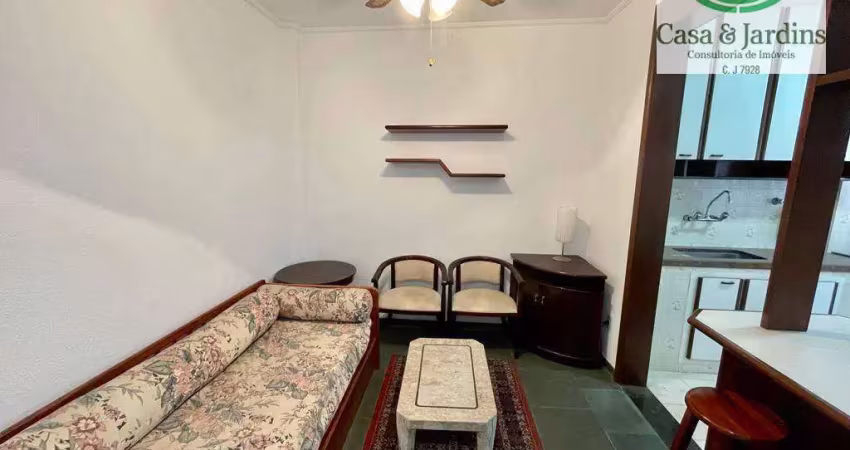 Ótimo apartamento mobiliado - 2 dormitórios - 70 m² - gonzaga - santos, sp