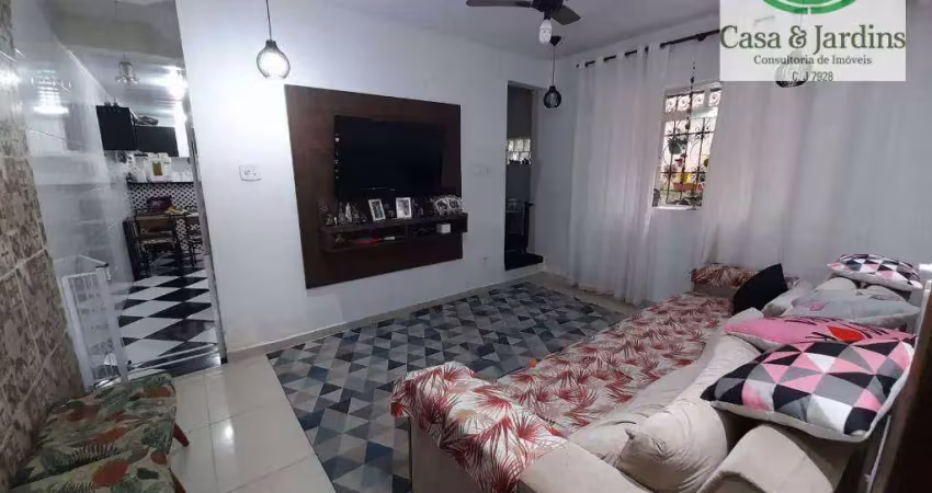 Casa com 3 dormitórios à venda em Santos, 97 m²  - Vila Matias