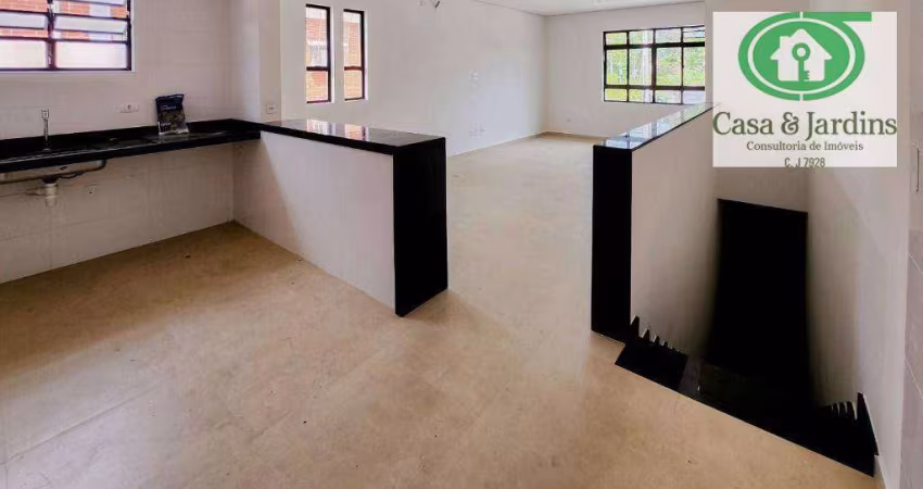 Casa com 2 dormitórios à venda, 80 m² - Vila Belmiro - Santos/SP