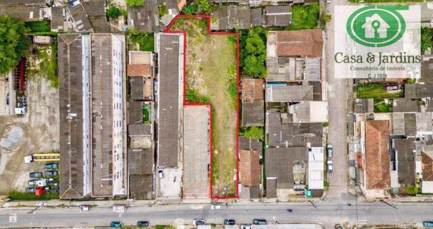 Excelente área disponível - 862 m² - Parque São Vicente - São Vicente SP