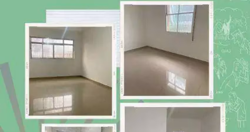 Apartamento de 2 quartos com garagem privativa fechada para alugar em santos no marapé.