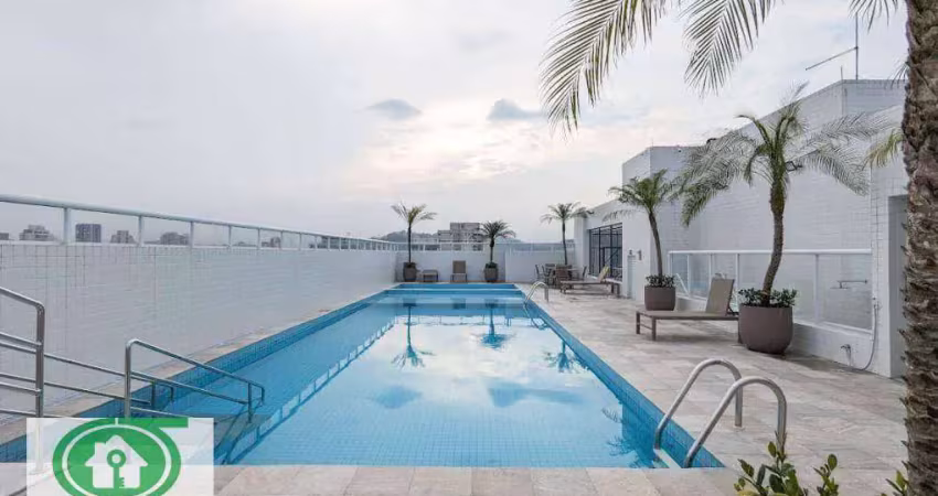 Apartamento 2 dormitórios no boqueirão/santos - prédio com lazer completo!