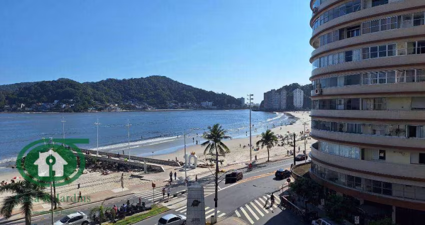 Apartamento com 2 dormitórios para alugar, 84 m²  Centro - São Vicente/SP