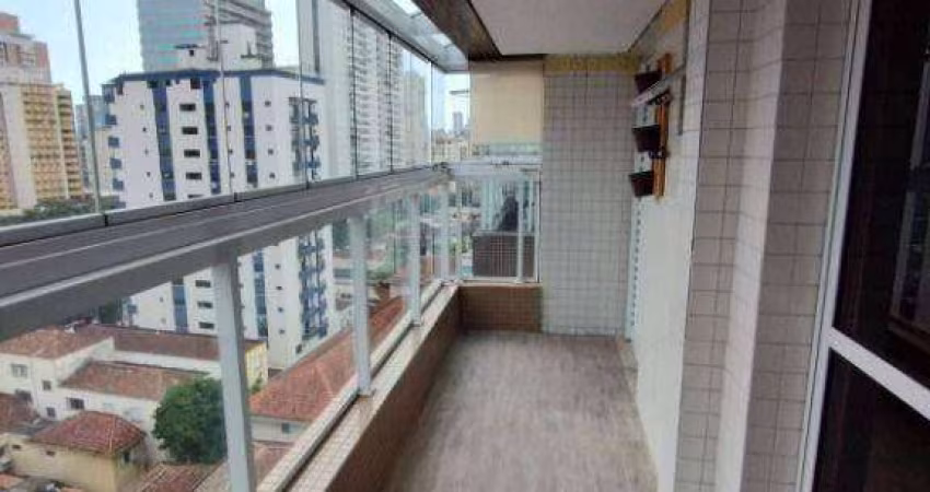 Apartamento à venda, 70 m² por R$ 799.000,00 - Gonzaga - Santos/SP