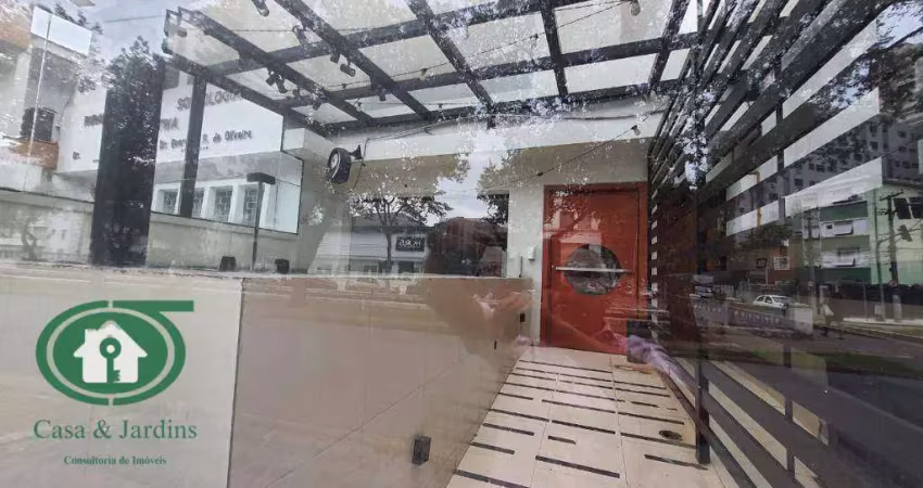 Sobrado para locação em ponto comercial privilegiado no canal 4 - santos/sp
