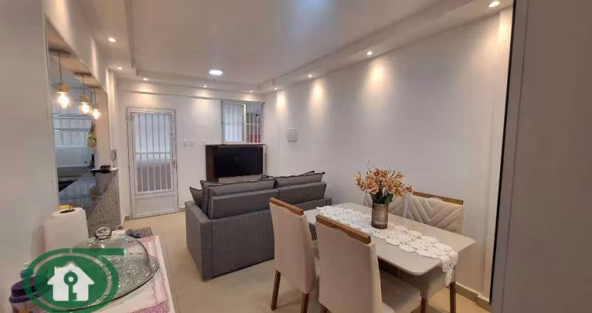 Apartamento com 1 dormitório à venda, 43 m² por R$ 480.000,00 - Pompéia - Santos/SP