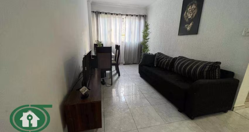 Apartamento  1 dormitório à venda, 51 m²  - Marapé - Santos/SP