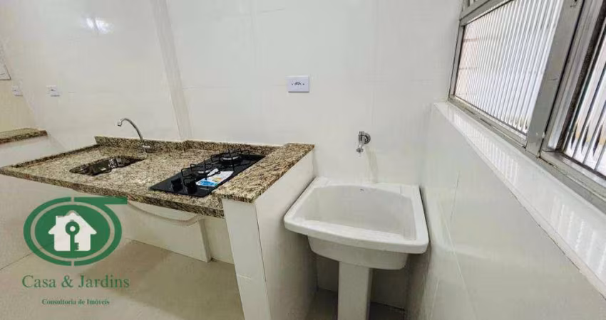 Apartamento com 1 dormitório à venda, 48 m² por R$ 335.000,00 - Ponta da Praia - Santos/SP