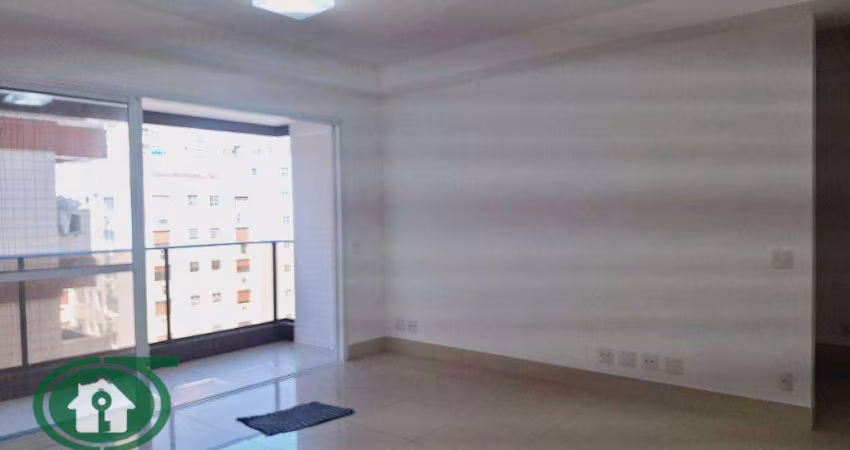 Apartamento  2 dormitórios para alugar, 112 m²  - Gonzaga - Santos/SP