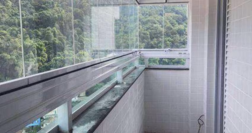 Aluga apartamento mobiliado - 2 dormitorios (novo s/ uso) Marapé - Santos