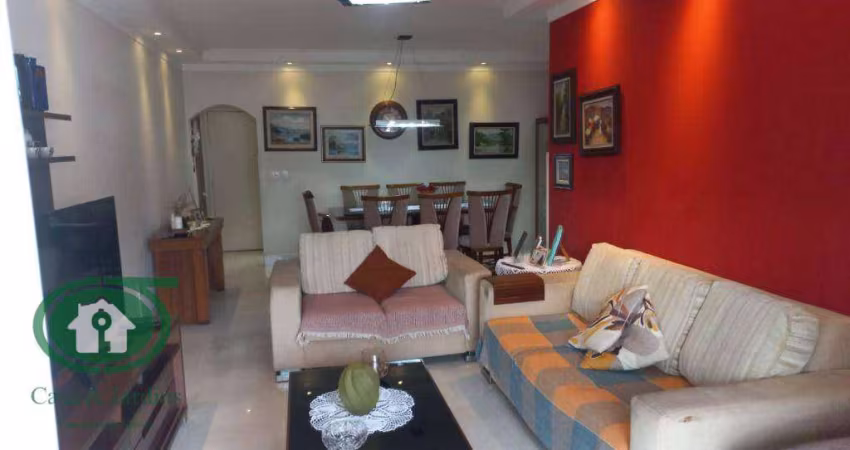 Apartamento  3 dormitórios à venda, 162 m²  - Campo Grande - Santos/SP