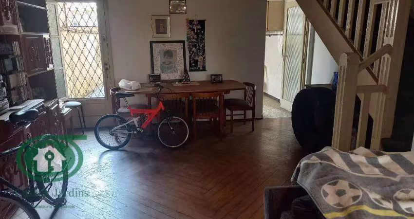 Casa na rua carvalho de mendonça com terreno,5x30 mts, prox a av ana costa