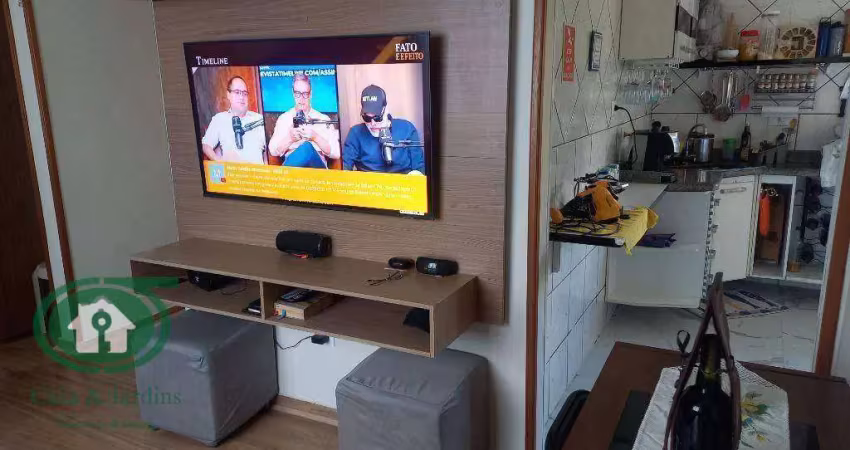 Apartamento com 2 dormitórios à venda, 59 m² no - embaré - santos/sp