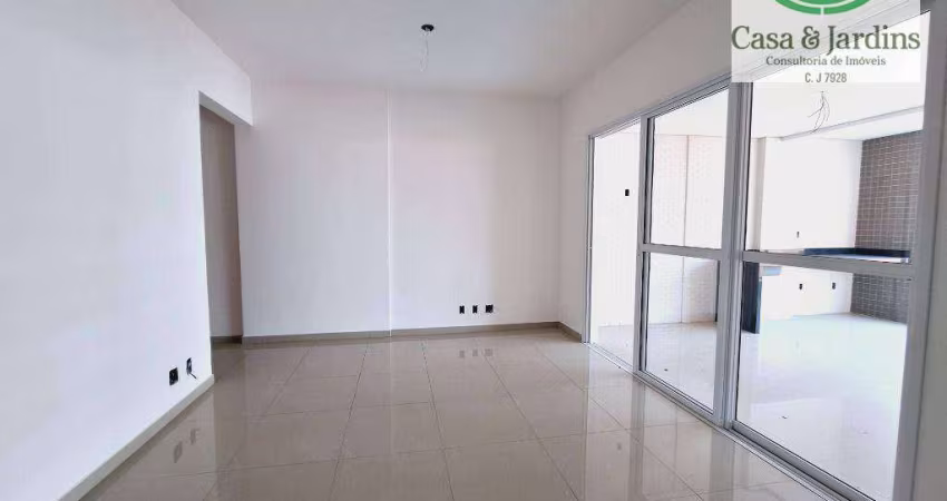 Apartamento com 2 dormitórios à venda, 128 m² por R$ 1.600.000,00 - Embaré - Santos/SP