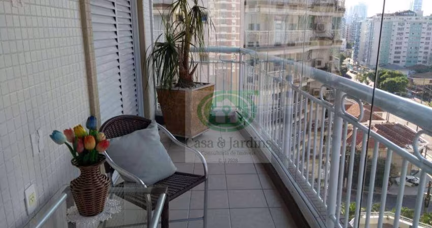 Apartamento no Edifico Jardim da Grécia - 3 dormitorios, 3 garagens, Lazer total - Ponta da Praia - Santos -