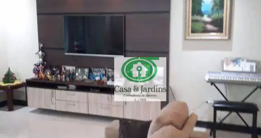 Casa com 4 dormitórios à venda, 270 m²  - macuco - santos/sp