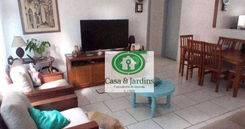 Apartamento com 2 dormitórios à venda, 95 m² - Centro - São Vicente/SP