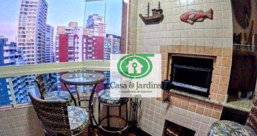 Apartamento à venda, 112 m² por R$ 885.000,00 - Canto do Forte - Praia Grande/SP