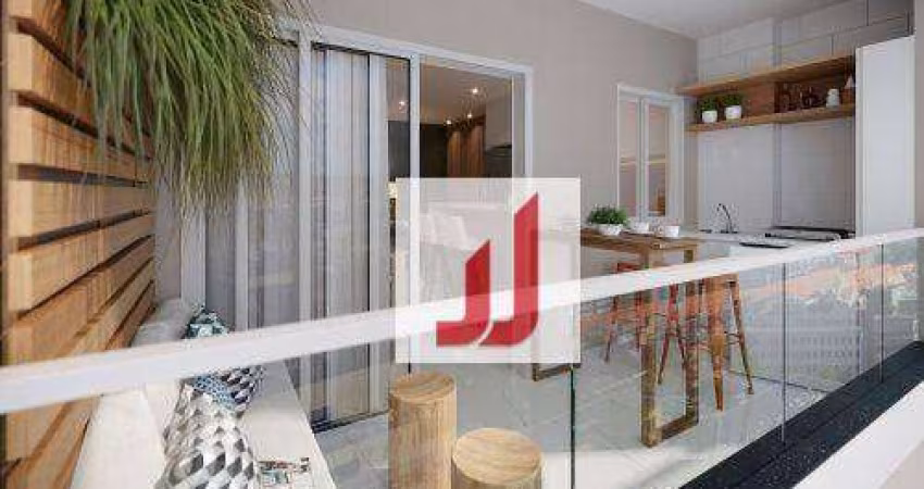 Apartamento com 2 dormitórios (1 suite) à venda, 73 m² por R$ 632.898 - Concetto Campolim - Sorocaba/SP