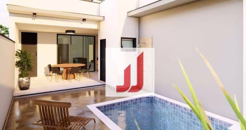 Casa com 3 dormitórios à venda, 186 m² por R$ 1.790.000,00 - Condomínio Chácara Ondina - Sorocaba/SP