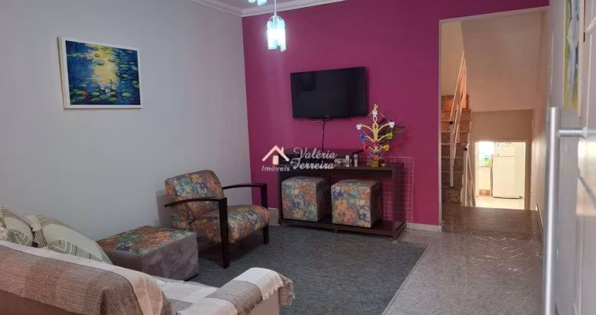 Lindo Sobrado co Bairro Campestre, 3 Dormitórios e 2 Vagas
