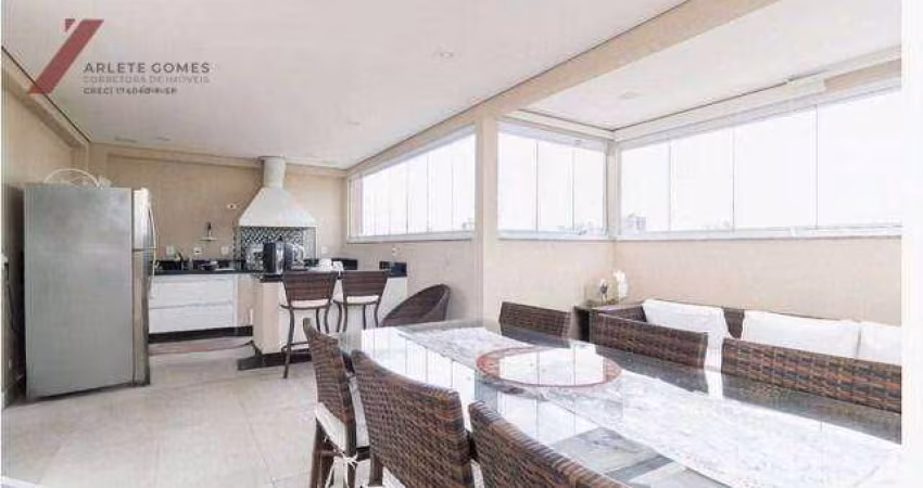 Cobertura com 2 dormitórios à venda, 146 m² por R$ 879.000,00 - Vila Guiomar - Santo André/SP