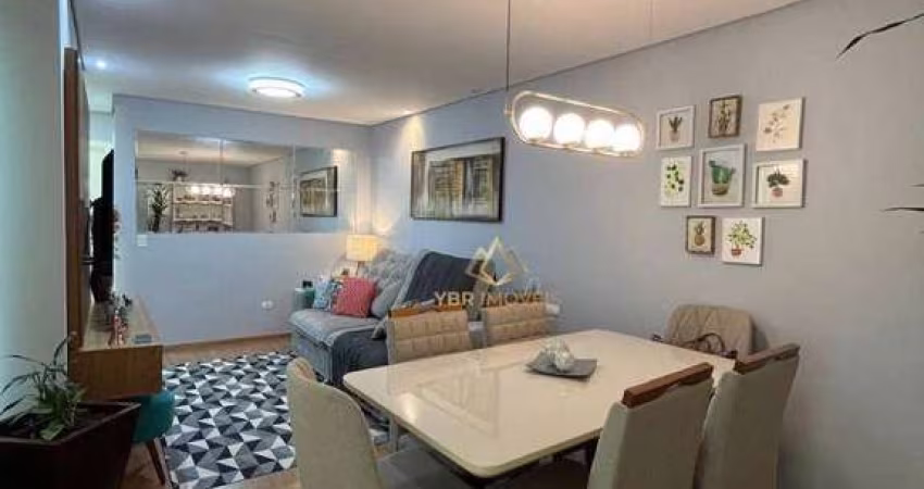 Apartamento com 3 dormitórios à venda, 75 m² por R$ 499.000,00 - Vila Valparaíso - Santo André/SP