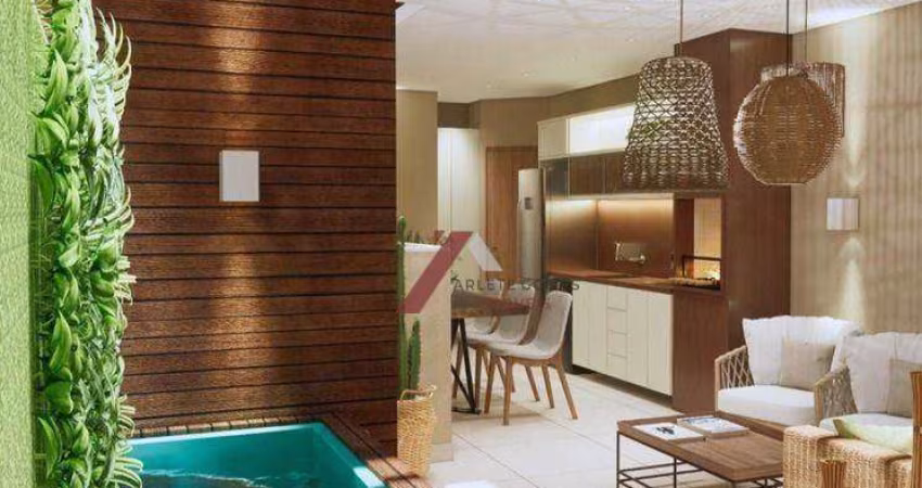 Cobertura com 2 dormitórios à venda, 86 m² por R$ 440.000,00 - Vila Humaitá - Santo André/SP