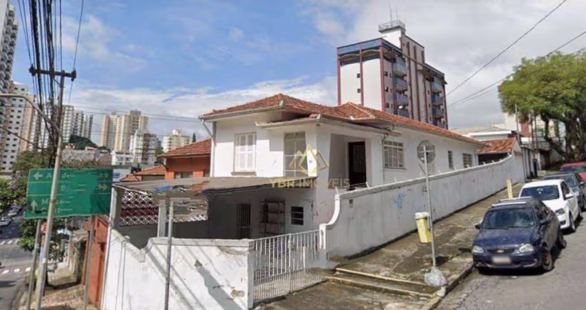 Terreno à venda, 220 m² por R$ 1.630.000 - Centro - Santo André/SP