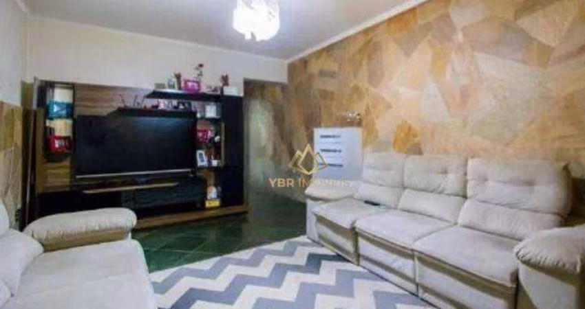 Sobrado com 3 dormitórios à venda, 276 m² por R$ 577.000 - Vila Scarpelli - Santo André/SP