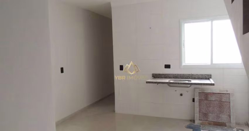 Cobertura com 2 dormitórios à venda, 80 m² por R$ 418.000,00 - Parque das Nações - Santo André/SP