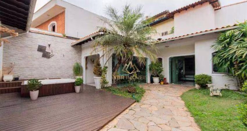 Sobrado com 4 dormitórios à venda, 400 m² por r$ 3.200.000,00 - vila assunção - santo andré/sp