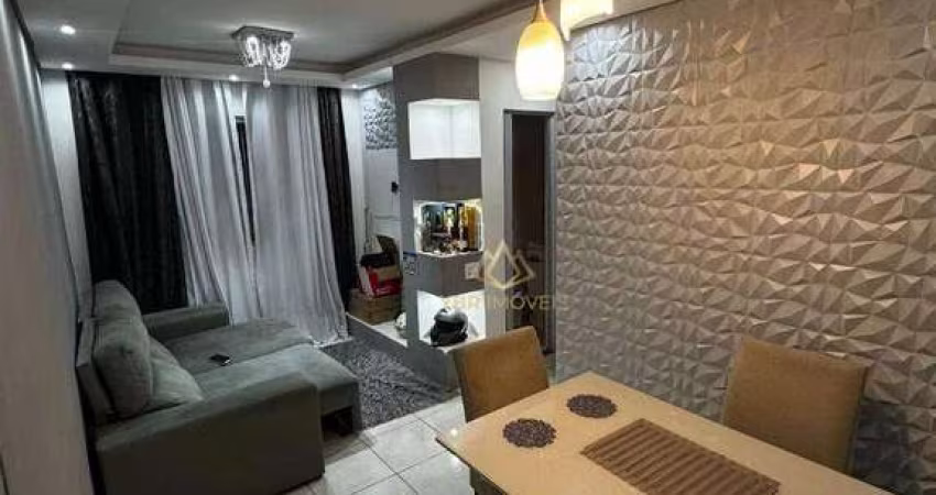 Apartamento com 2 dormitórios à venda, 50 m² por R$ 243.000 - Cidade São Jorge - Santo André/SP